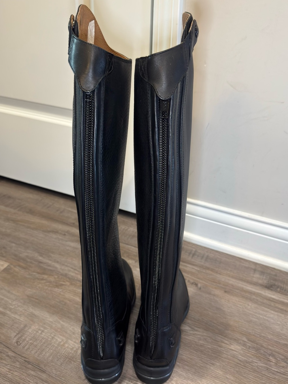 Ariat V Sport Zip Tall Black Leather Riding Boots - Picture 7 of 10
